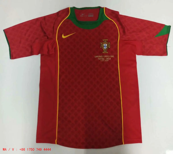 Maillot Portugal 2004 Dom. Retro
