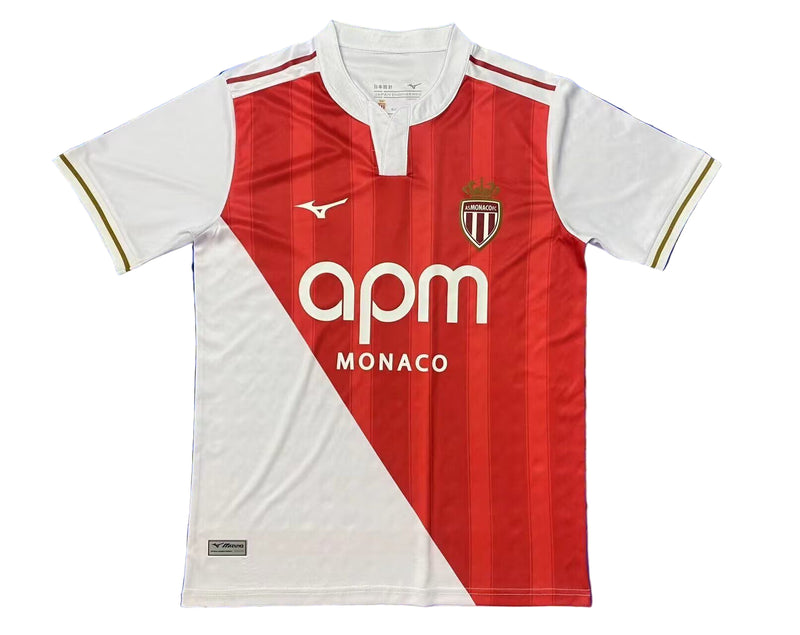 Maillot As Monaco 25-26 Dom. Fan