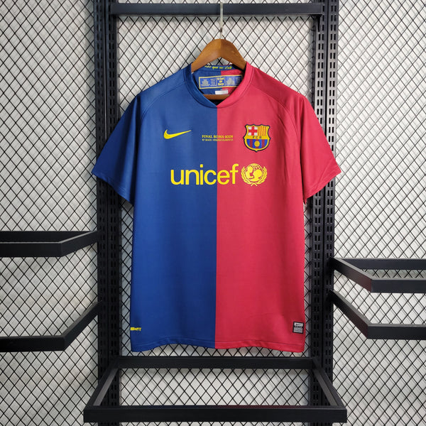 Maillot FC Barcelone 08-09 Dom. Retro