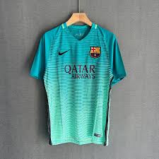 Maillot à FC Barcelone 16-17 3rd Retro