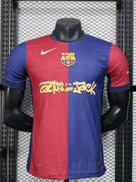 Maillot Fc Barcelone 24-25 Dom. Travis Scott Player