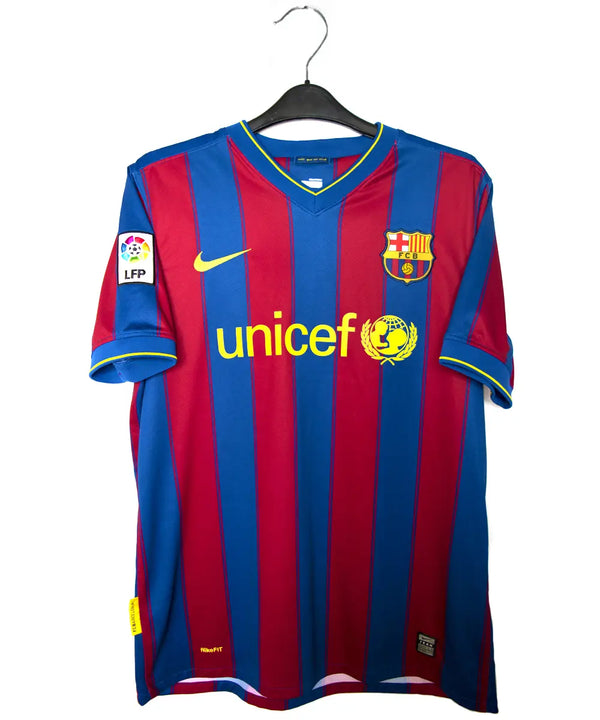 Maillot FC Barcelone 09-10 Dom. Retro